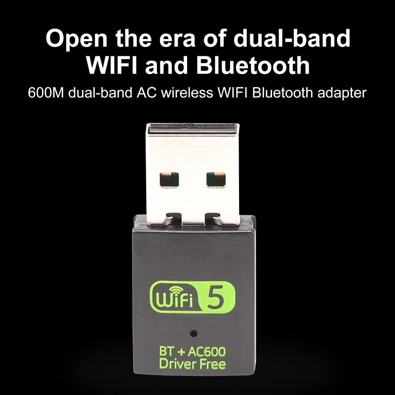 Clé Wi-Fi USB 2.4/5 GHz 600Mbps