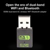 Clé Wi-Fi USB 2.4/5 GHz 600Mbps