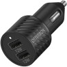 Chargeur voiture double port USB